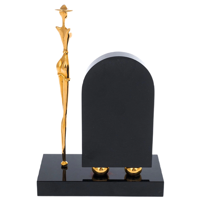 Onyx table clock "Model"