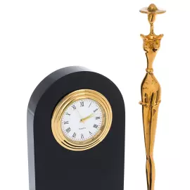 Onyx table clock "Model"