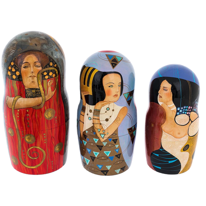 Klimt Matryoshka doll for 30 seats (45 cm)