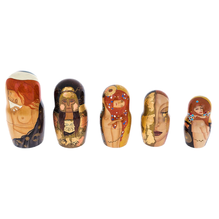 Klimt Matryoshka doll for 30 seats (45 cm)