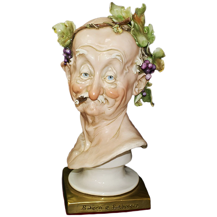 Statuette "Smoking Bacchus"