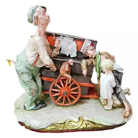 Статуэтка музыкальная "Шарманщик"