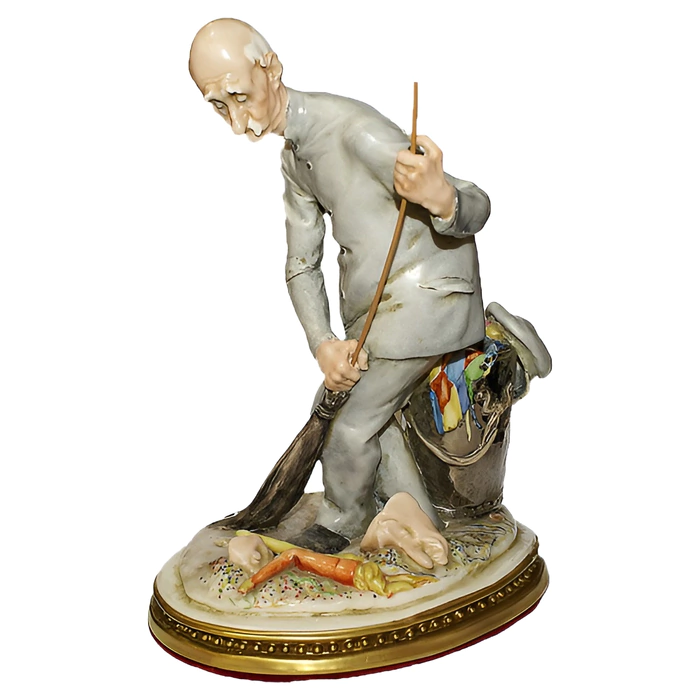 The statuette "Carnival is over..."