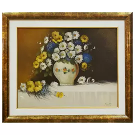 Картина "Ваза с цветами" Alberti