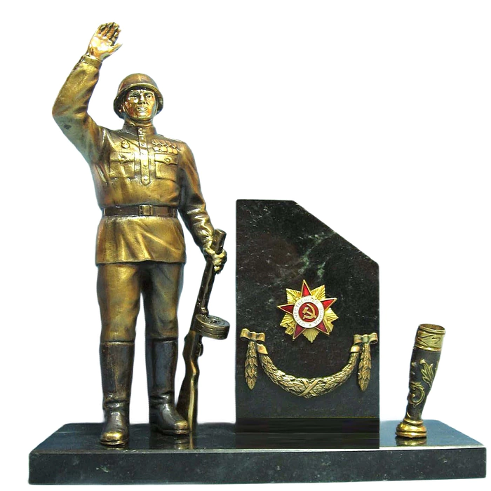 A writing set made of a coil "The Great Patriotic War"