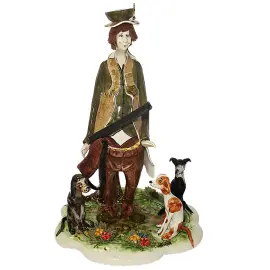 Скульптура "Охотник" разноцветная Скульптура "Охотник" разноцветная