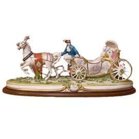 Статуэтка "Дама в карете"