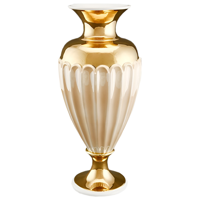 The vase "Athens" is large, beige