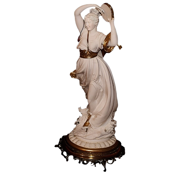 The statuette "The Virgin with a tambourine"