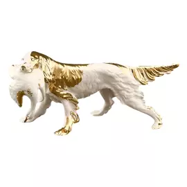 Статуэтка "Сеттер с добычей"