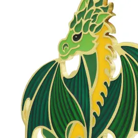 Ювелирная елочная игрушка "Зеленый Дракон" Ювелирная елочная игрушка "Зеленый Дракон"