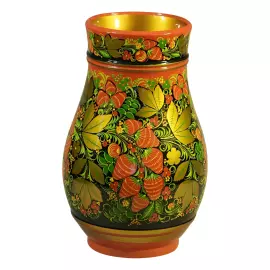 Khokhloma's Strawberry vase