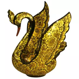 Bucket swan "Stranger" Khokhloma