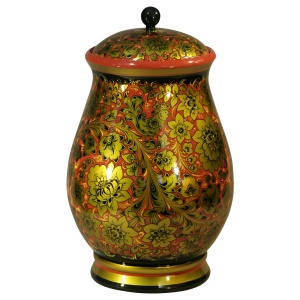 Khokhloma's "Bird in Flowers" supplies