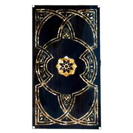 Backgammon made of stained oak and amber "Arabian Nights" collection "Orient"
