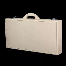 Нарды из мореного дуба и янтаря "Кул Шариф" коллекции "Ориент"