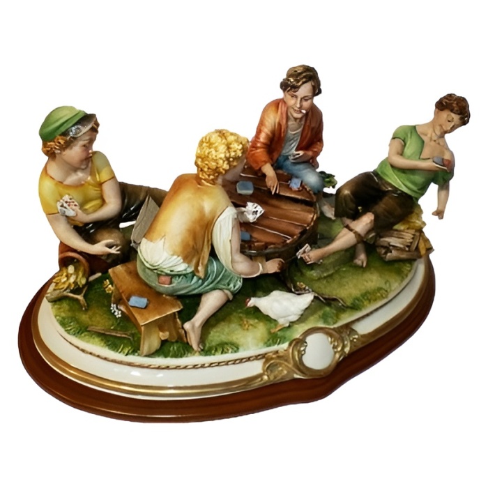 Statuette "Gamblers in nature"