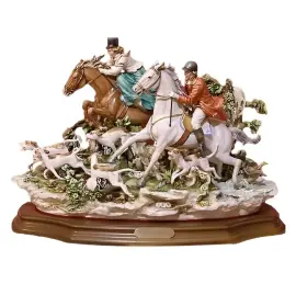 Статуэтка "Охота на лис" Статуэтка "Охота на лис"