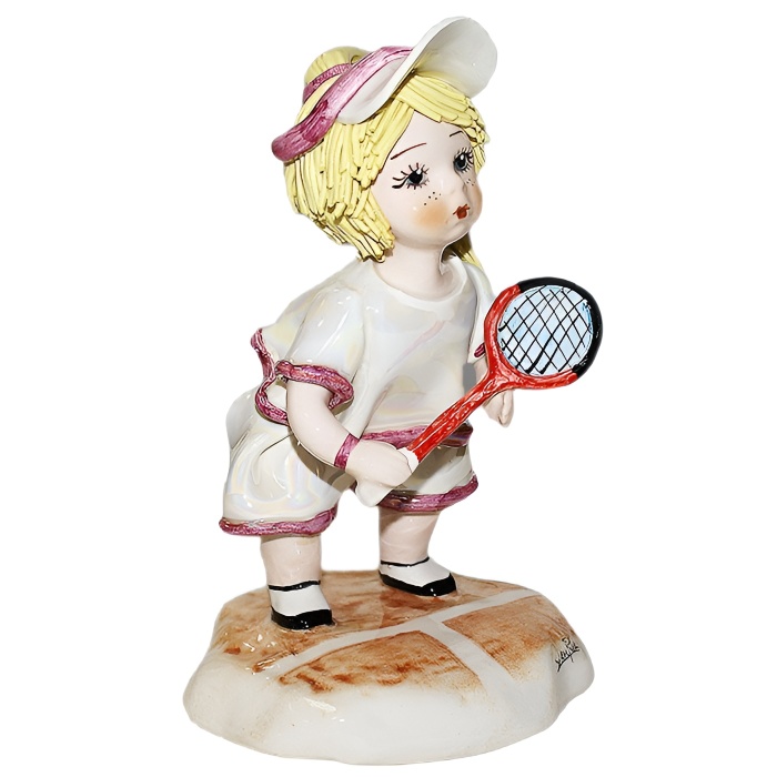 Statuette "Young tennis player"