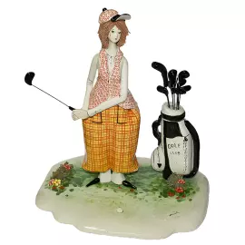 Sculpture "Golfer"
