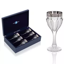 A set of vodka glasses "Line"