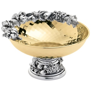 Fruit bowl "Diamant" on a leg