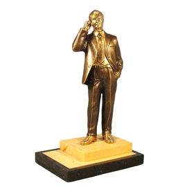 Bronze statuette "Manager"