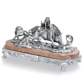 The statuette "Boar Hunting"