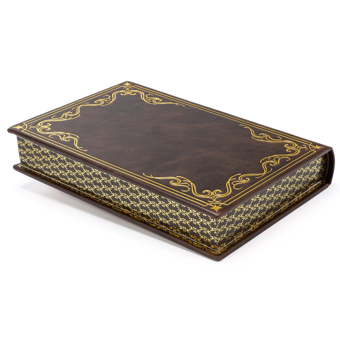 The leather-bound book "The Secret Power of Freemasonry"