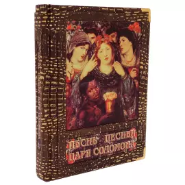 Книга в кожаном переплете "Песнь песней Царя Соломона"