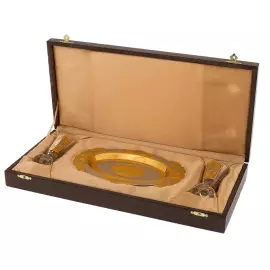 Набор для водки "На посошок" на 2 персоны, Златоуст