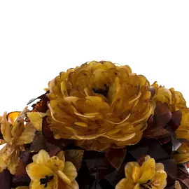 Amber souvenir "Onyx vase with flowers"