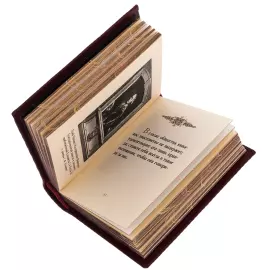 Collection of miniature books: the Diamond cabinet with 12 books