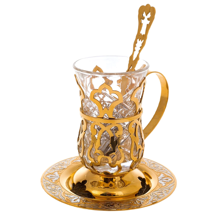 Armud tea set for 1 person, Zlatoust
