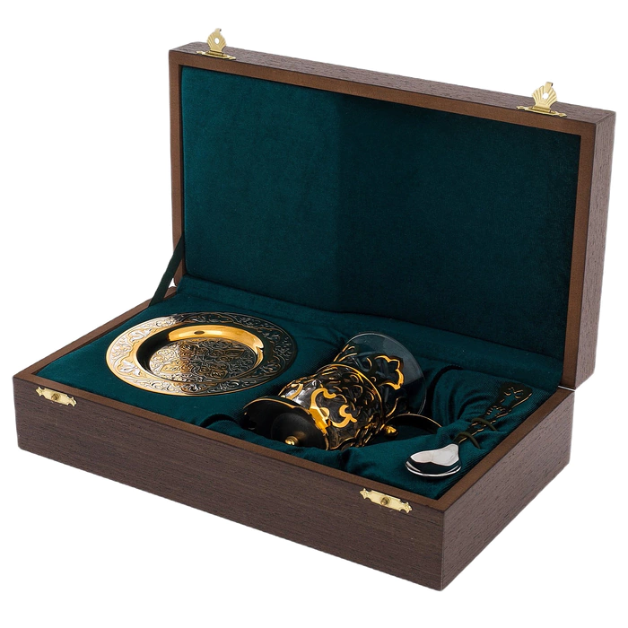Armud tea set for 1 person, Zlatoust