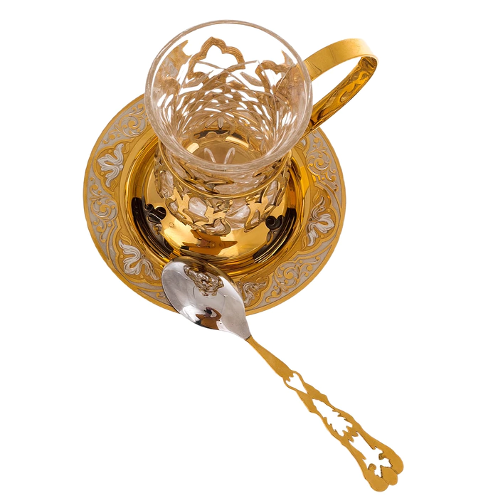 Armud tea set for 1 person, Zlatoust