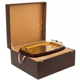 Чайный сервиз "Нефрит" на 2 персоны, Златоуст