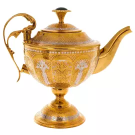 Чайный сервиз "Нефрит" на 2 персоны, Златоуст