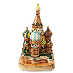 Damask "St. Basil's Cathedral"