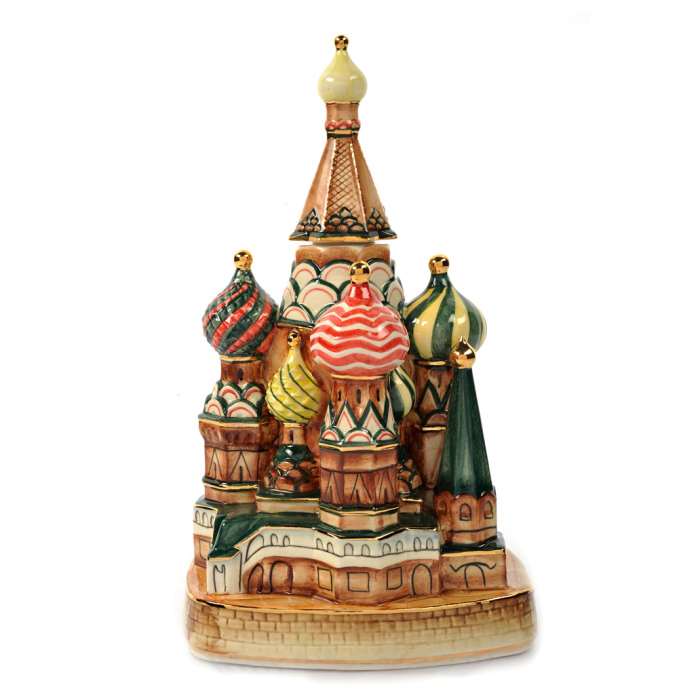 Damask "St. Basil's Cathedral"