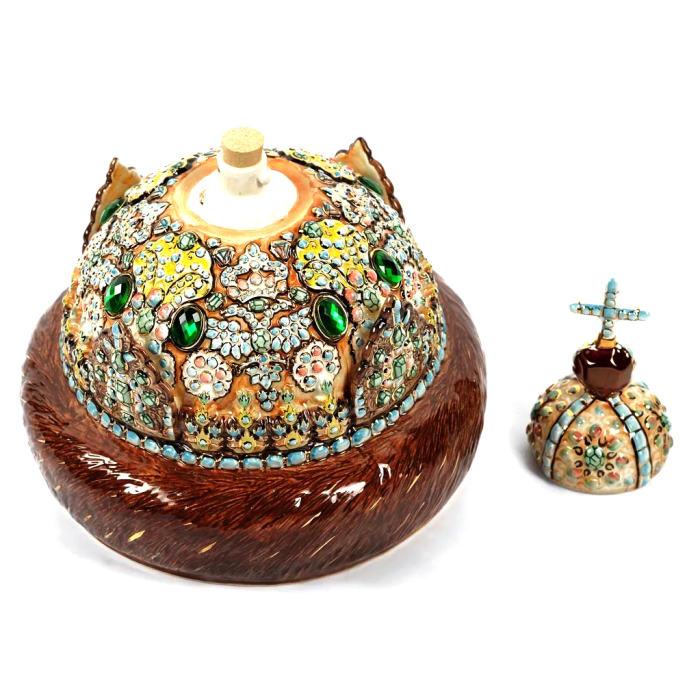 The "Monomakh's Hat" damask