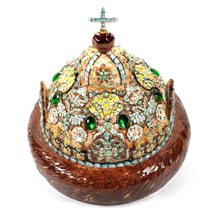 The "Monomakh's Hat" damask