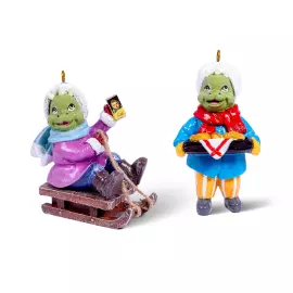 Набор елочных игрушек "Дракончики. Твикс 7" 2шт