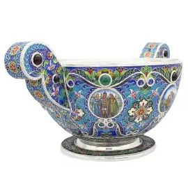 Братина "Купеческая" финифть Братина "Купеческая" финифть