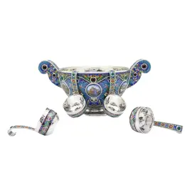 Братина "Купеческая" финифть Братина "Купеческая" финифть