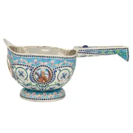 Ковш "Витязь" финифть Ковш "Витязь" финифть