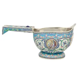 Ковш "Витязь" финифть Ковш "Витязь" финифть