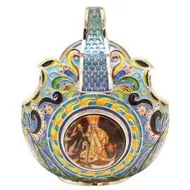 Ковш "Ладья" финифть Ковш "Ладья" финифть