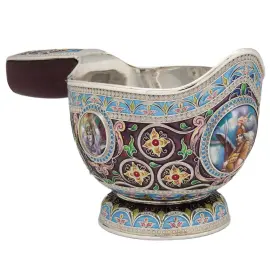 Ковш "Эпос" финифть