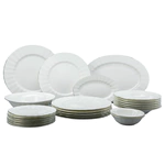 Dining set "Platinum ribbon" shaped Nega, 24 items, for 6 persons